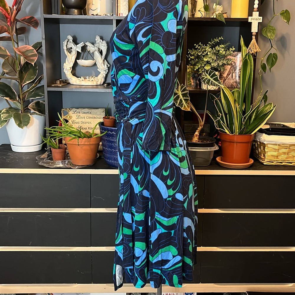 Ann Taylor 3/4 Sleeve Wrap Dress - Picture 3 of 8